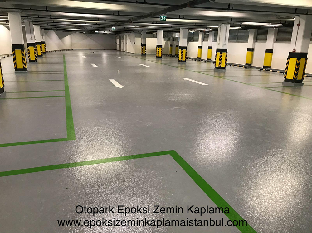 Otopark epoksi zemin kaplama ana görsel
